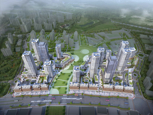 세종 리첸시아 파밀리에 조감도. <금호건설 제공>